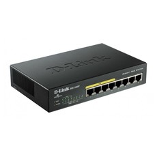 LAN Switch 10/100/1000 D-Link DGS-1008P/E8 Port, PoE