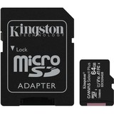 RAM MicroSDXC  64GB Kingston Canvas Select PlusClass 10