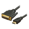 Adapterkabel HDMI - DVI, ca. 2mvergoldet