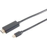 Adapterkabel miniDP -  HDMI, 2m
