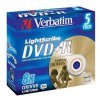 DVD-Rohling +R  4.7GB Verbatim (16x)5er-JewelCase, LightScri