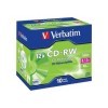 CD-Rohling RW, 700MB/80min Verbatim10er-Jewel Case
